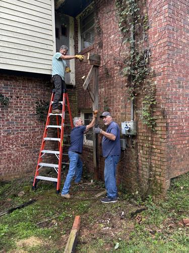 2025, 10-07 Lowes & MAVA Building Homes for Heroes Revitalization Project for Veteran in Need