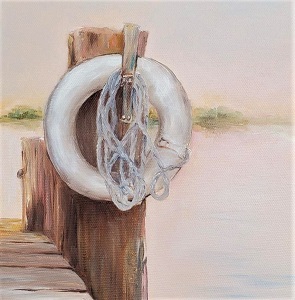 Morning at the Dock, SOLD