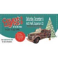 Town of Superior's Count the Lights on the Fire Truck Event