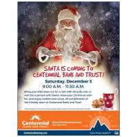 Centennial Bank and Trust's Santa Visit