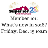 CHAMBER EVENT: Member 101: What's new for 2018!