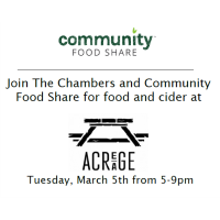 Stem Ciders & Community Food Share Chamber Cider Event