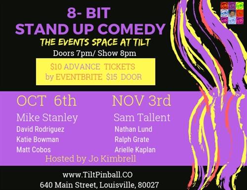 Tilt Pinball: Tilt's 8-Bit Stand Up Comedy Show