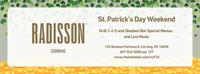 St. Patrick's Day Weekend at Radisson Hotel Corning