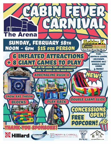 Cabin Fever Carnival Feb 18, 2024