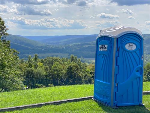 A loo with a view!