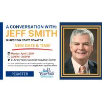 RESCHEDULED: A Conversation with State Senator Jeff Smith