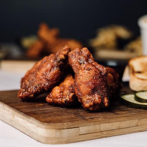 Our jumbo chicken wings are legendary. They are on special every Wednesday!   