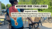 Weekend Ride Challenge at The Garage Bikes + Brews