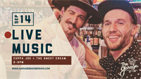 LIVE Music Featuring Cuppa Joe + The Sweet Cream @ The Garage Bikes + Brews