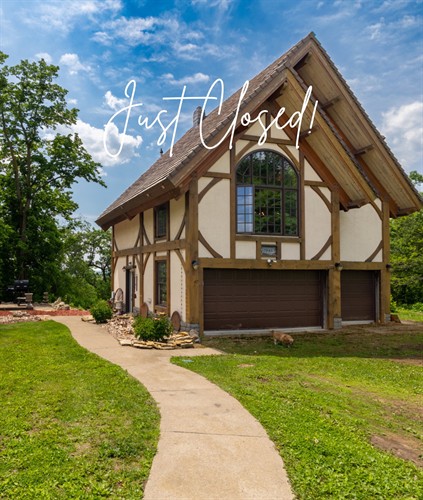 SOLD - W11333 862nd Street in River Falls - post and beam home on 35 private acres 