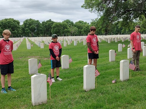 TMF Honor Project at Fort Snelling Pathfinders 2024 