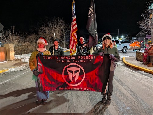 Pathfinder Honor Guard and Pathfinder Club at River Falls  River Dazzle Parade 2025