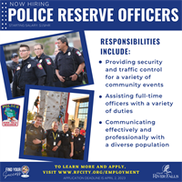 Police Reserve Officer