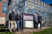 UW-River Falls dedicates new biology greenhouse