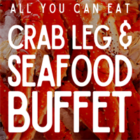 Lenten All You Can Eat Crab Leg & Seafood Buffet at West Wind