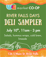 WE Market Co-op Deli Sampler