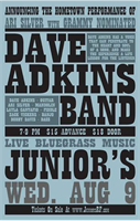Live Music - Dave Adkins Band (Bluegrass) @ Junior's