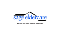 Free Chronic Disease Self-Management Workshop at SAGE Eldercare