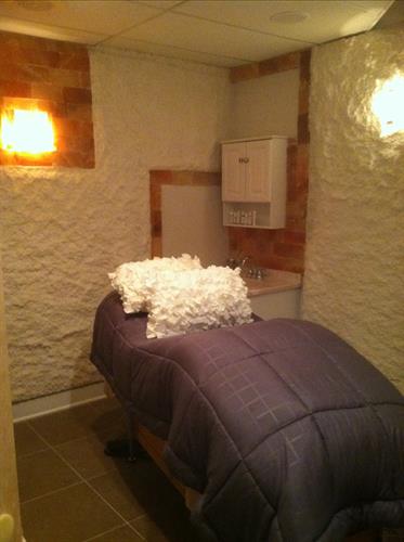 Salt Therapy Treatment Room
