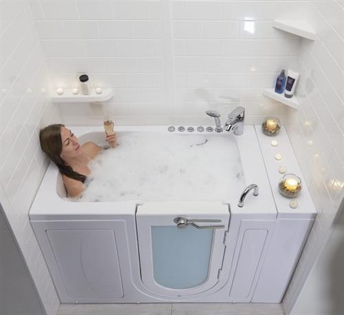 Walk-In Tubs are becoming very popular with our clients.