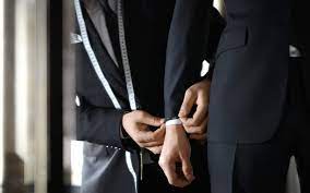 Custom made Suits and Shirts measured and tailored in our store. 
