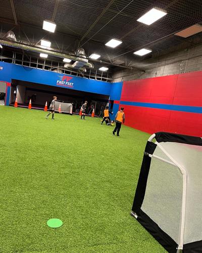 Winter training for travel teams at Fast Feet Sports Academy