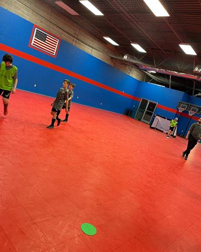Winter training for travel teams at Fast Feet Sports Academy