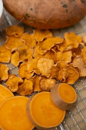 Sweet Potato Chips - Dehydrated Dog Treat