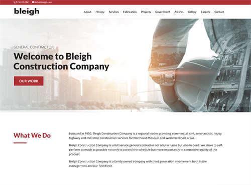 Bleigh Ready Mix website Bleigh Ready Mix website