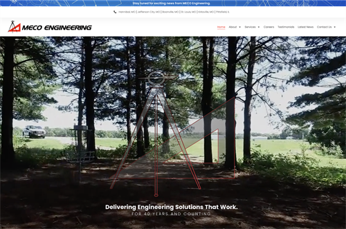 MECO Engineering website MECO Engineering website