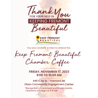 Keep Fremont Beautiful Chamber Coffee