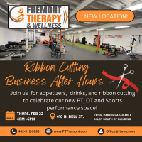 Fremont Therapy & Wellness Business After Hours & Ribbon Cutting