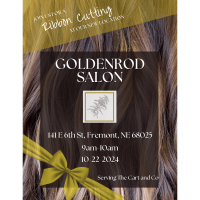 Goldenrod Salon Ribbon Cutting