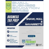 Small Business Education Series - Business Tax Prep