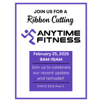 Anytime Fitness Renovation Ribbon Cutting