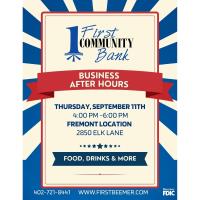 First Community Bank Business After Hours