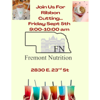 Fremont Nutrition Ribbon Cutting