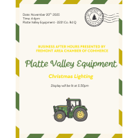 Platte Valley Equipment Business After Hours