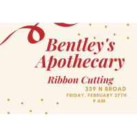 Bentley's Apothecary Ribbon Cutting