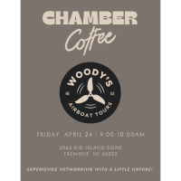 Woody's Airboat Tours Chamber Coffee