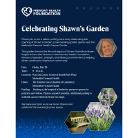 Shawn's Garden Ribbon Cutting