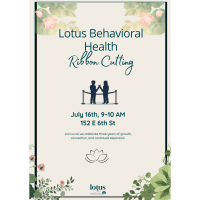 Lotus Behavioral Health Ribbon Cutting