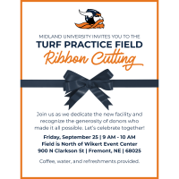 Midland University Field Ribbon Cutting