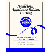 Hometown Appliance Ribbon Cutting