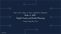 Web vs. Will: Digital Assets and Estate Planning