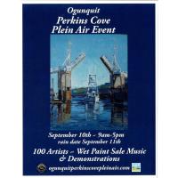 Ogunquit's Perkins Cove Plein Air Painting Event