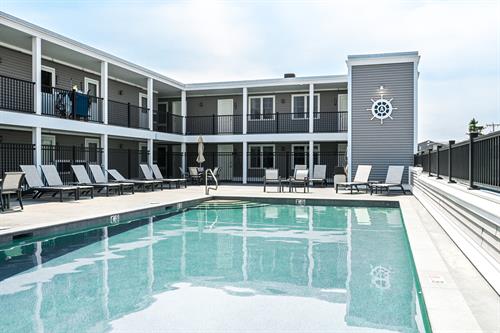 Outdoor seasonal pool