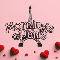 Valentine's Drinks Menu at Morning's in Paris