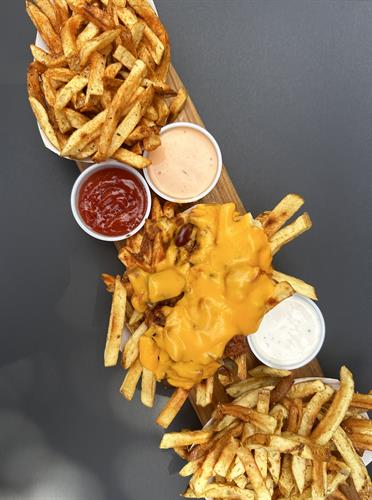 Hand-Cut Fries Made with Maine Potatoes